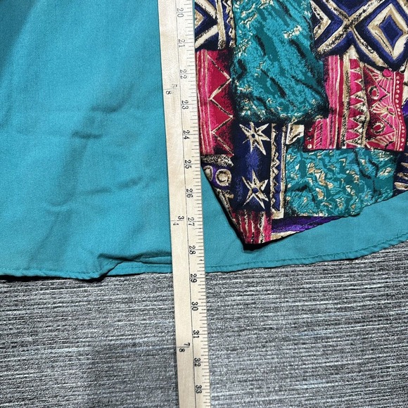 Vintage Bonnie Blair Women's Embroidered Light Button-Down Shirt Jacket Size L - Picture 9 of 16